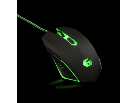GEMBIRD MUSG-001-G Gaming mis opticki illuminated green