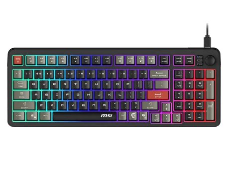 MSI FORGE GK110 US RGB crna tastatura