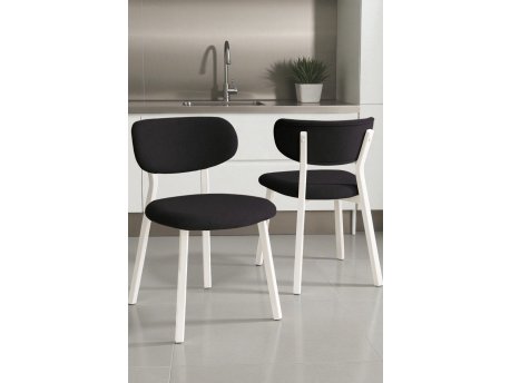 HANAH HOME Set stolica (6 delova) Toldy Anthracite White