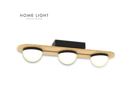 HOME LIGHT SOLEA 5 LUSTER 21W 3000/4000/6000K CRNA/DRVO