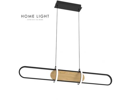 HOME LIGHT SOLEA 4 LUSTER 36W 3000/4000/6000K CRNA/DRVO