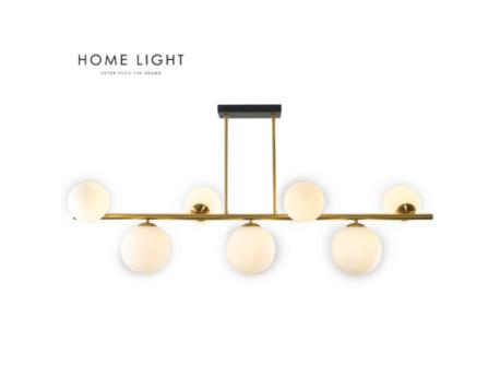 HOME LIGHT TALIA 75 LUSTER 7*G9 CRNA/ZLATO