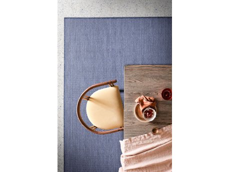 Conceptum Hypnose Tepih (200x250) 20522A Ecru Dark Blue