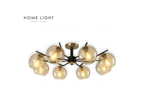 BBLINK TALIA 32 LUSTER 8*E14 CRNA/BAKAR