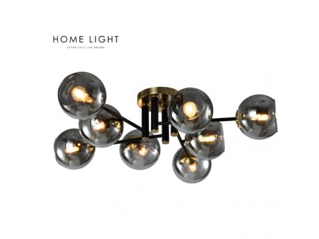 BBLINK TALIA 37 LUSTER 8*E14 CRNA/BAKAR