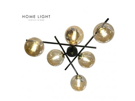 BBLINK TALIA 41 LUSTER 6*G9 CRNA/BAKAR