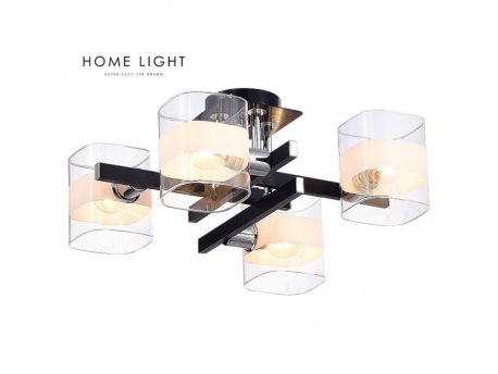 BBLINK TALIA 57 LUSTER 4*E14 CRNA/HROM