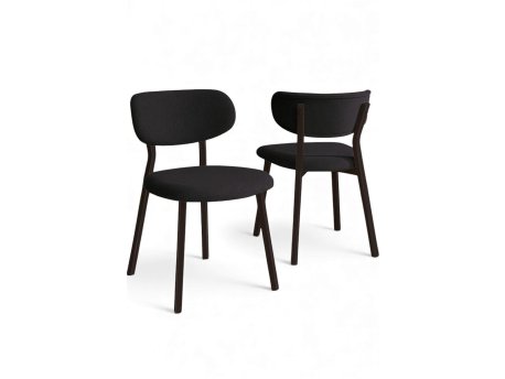 HANAH HOME Set stolica (4 dela) Toldy Anthracite Brown