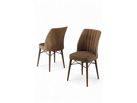 HANAH HOME Set stolica (4 dela) Nuna Brown