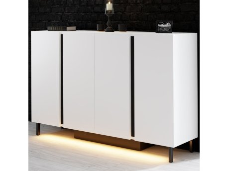 HANAH HOME Komoda Paris White