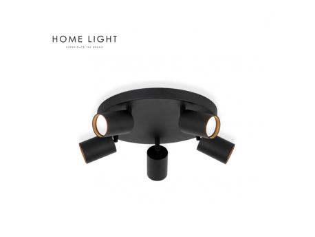 BBLINK TALIA 85 SPOT LAMPA 5*GU10 CRNA