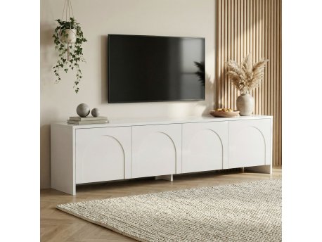 HANAH HOME TV Polica Aurelia White