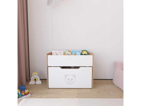 HANAH HOME Polica za knjige Dove Toy Box