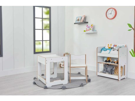 HANAH HOME Dečiji stočić Seagull White