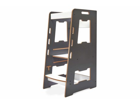 HANAH HOME Dečiji tobogan Learning Tower Anthracite