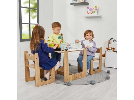 HANAH HOME Dečiji stočić Crane 2 White