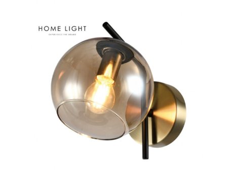 BBLINK TALIA 29 ZIDNA LAMPA 1*E14 CRNA/BAKAR