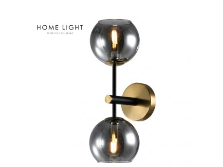 BBLINK TALIA 34 ZIDNA LAMPA 2*E14 CRNA/BAKAR