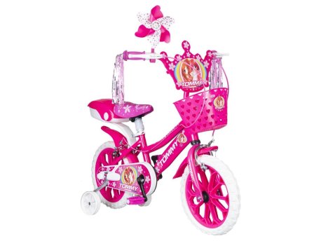 WALLXPERT Dečiji bicikl u roze boji 15Jnt 001