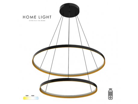 BBLINK SOLEA 62 LUSTER 50W 3000/4000K CRNA