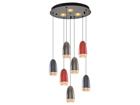 OPVIQ Visilica Crvena Smeđa Plava 2804 7A 28