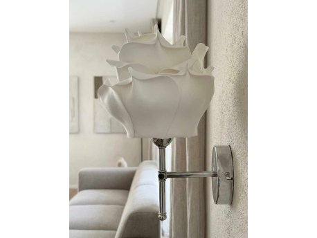 OPVIQ Zidna lampa srebro boja APG0006