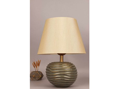 OPVIQ Tamno siva stona lampa BK203