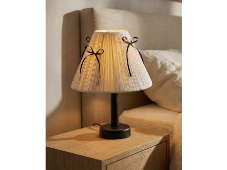 OPVIQ Krem - crna stona lampa ABJ0001