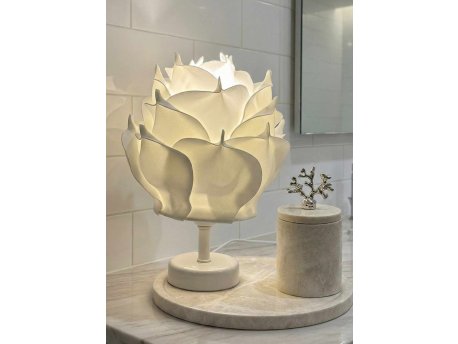 OPVIQ Stona lampa bela boja MAG0005