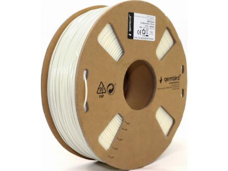 GEMBIRD 3DP-ASA1.75-01-W ASA filament, 1.75 mm, 1 kg White