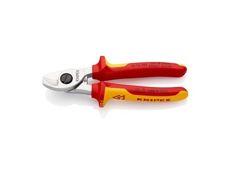 KNIPEX Makaze za kablove izolovane VDE hromirane 165mm – 95 16 165