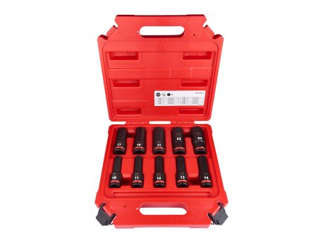 MILWAUKEE Set nasadnih kovanih dugih ključeva 10-24mm