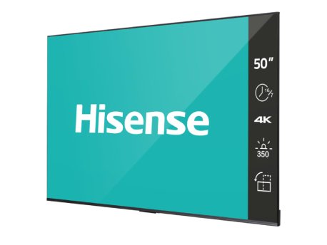 Hisense 50DP30FE 4K UHD 350 nita Digital Signage Display - 16/7 Operation