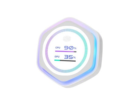 COOLER MASTER Flex-Kit LCD White ekran za vodeno hlađenje beli RL-LCFK-FLCD-RW