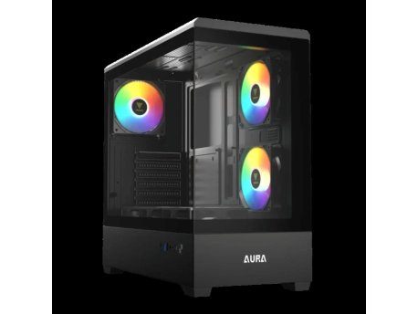 GAMDIAS Aura GC106 ARGB Crno midi kuciste