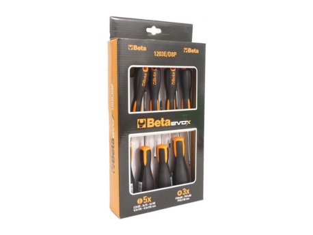 Beta Set odvijača ravni i krstasti 8/1