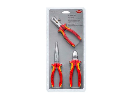 KNIPEX Električarski set 3/1 – 00 31 30 BK V03