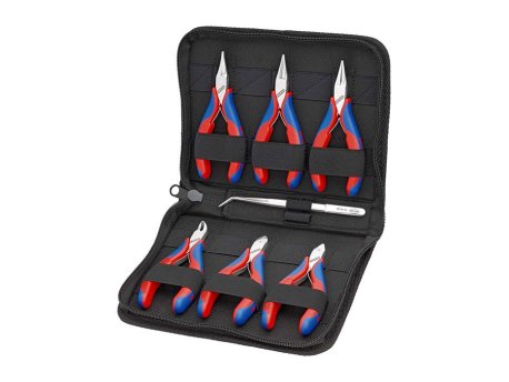 KNIPEX Komplet klešta za elektroniku sa pincetom set 7/1 - 00 20 16