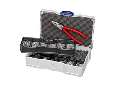 KNIPEX Komplet klešta za krimpovanje sa neizolovanim hilznama – 97 90 05