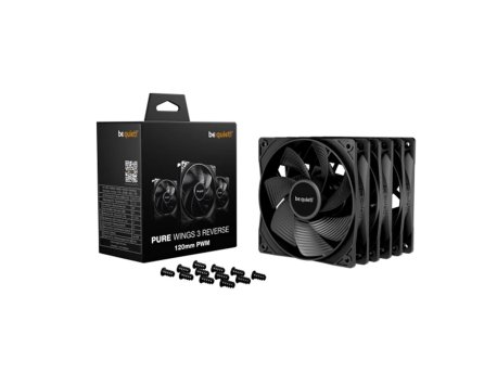 BE QUIET Pure Wings 3 120mm PWM Reverse 3-Pack set ventilatora BL137