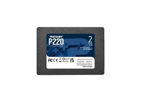 PATRIOT 2.5 SATA3 2TB Patriot P220 550MBs/500MBs P220S2TB25