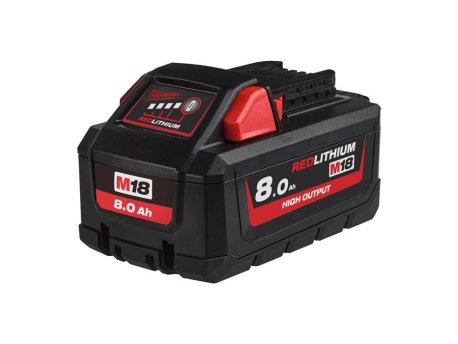 MILWAUKEE Baterija Li-ion 18V / 8Ah HIGH OUTPUT – M18HB8