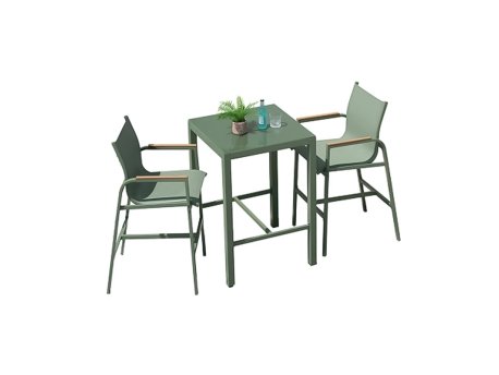 Green Bay Baštenski set Olive visoko sedenje