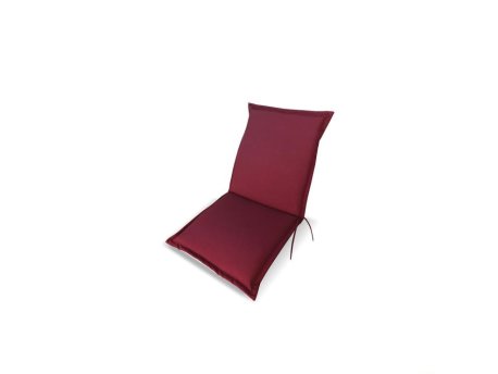 AGROMARKET Jastuk sa naslonom za stolice 49x119x4 bordo