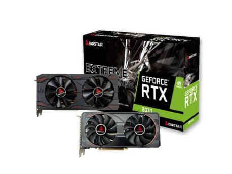 BIOSTAR NVidia GeForce RTX 3070 GDDR6 8GB 256bit VN3706RM82