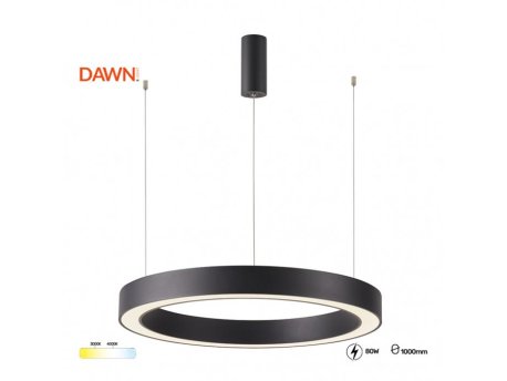 HOME LIGHT Vesta 683 LED visilica crna