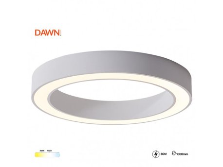 HOME LIGHT Vesta 681 LED plafonjera bela