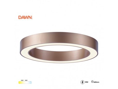 HOME LIGHT Vesta 680 LED plafonjera braon