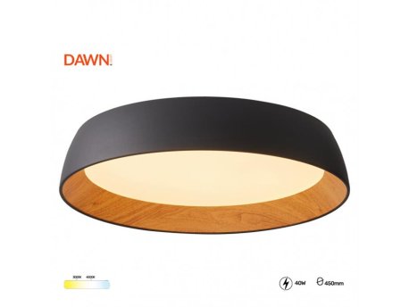 HOME LIGHT Vesta 684 LED plafonjera crna