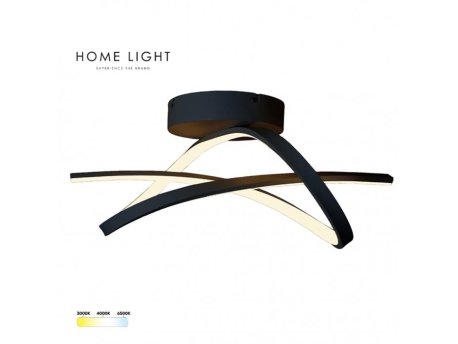 HOME LIGHT Solea 91 CCT LED luster crni